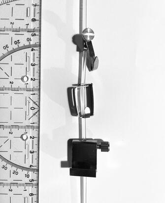 We provide different kinds of hooks you can use to hang your picture frames or other art.